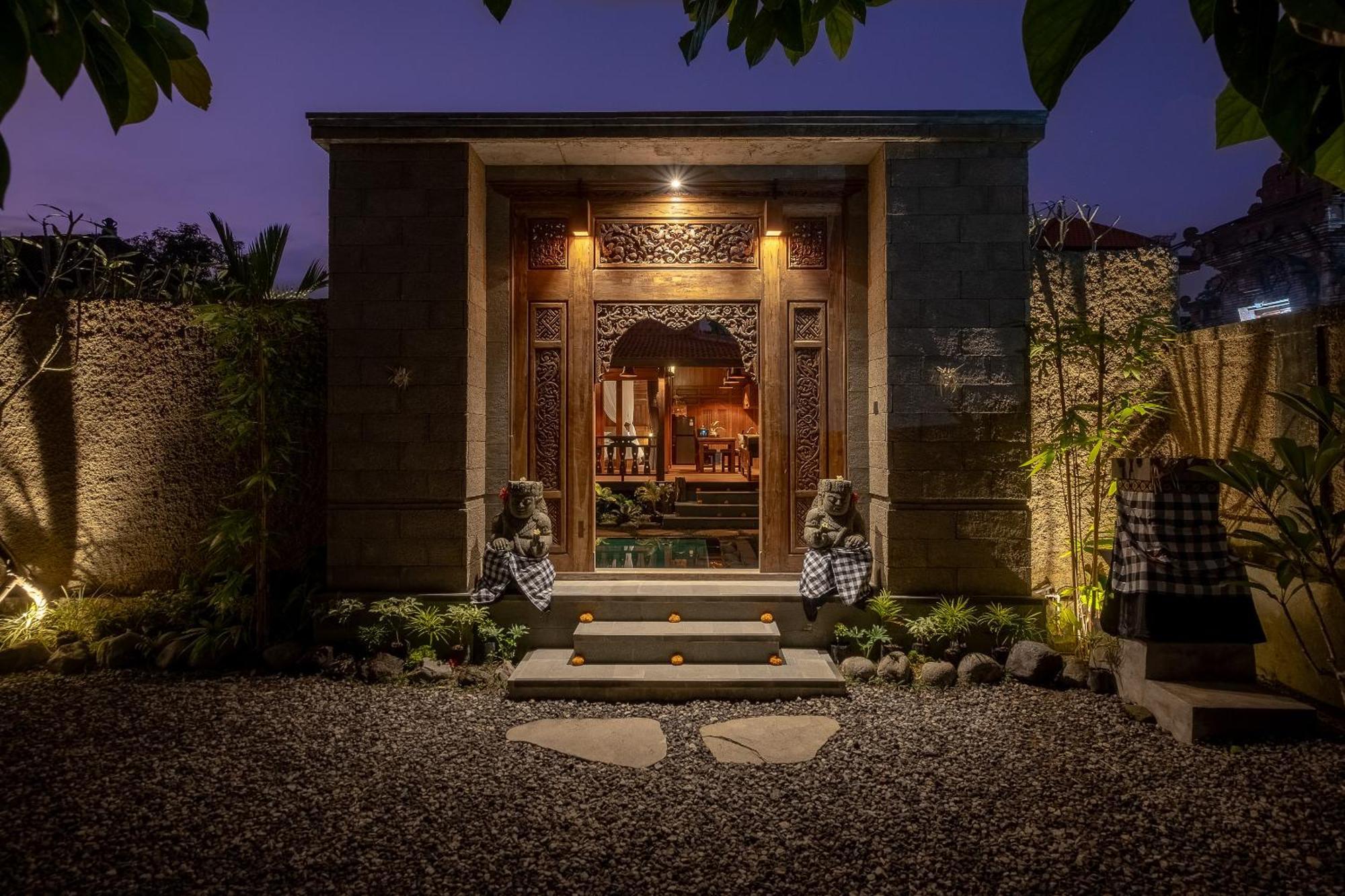 Ithaca Ubud Villa Exterior foto